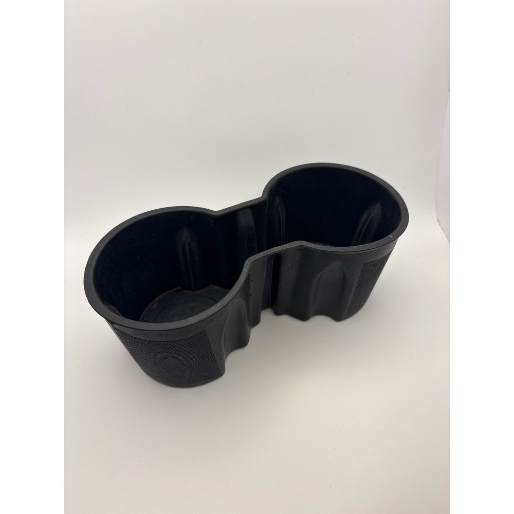 Tesla Model 3 Center Console Cup Holder Insert Black Silicone Stabilizer
