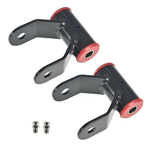 2Pcs Drop Shackle Lowering Shackles Leveling Kit Replacement for 1500 2WD