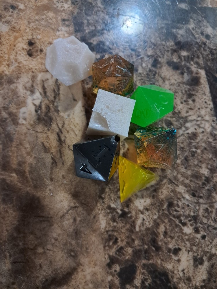 Dice Set Resin