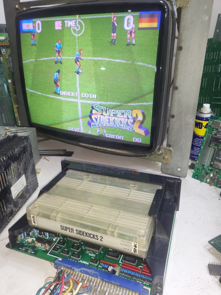 super sidekicks 2 cartridge ORIGINAL