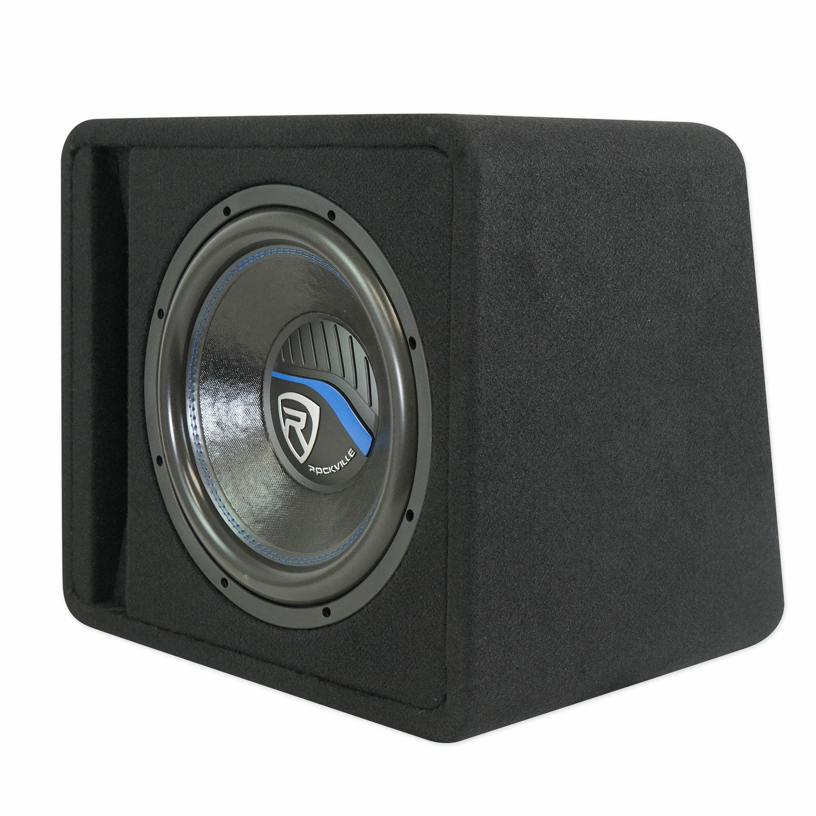Rockville VS12K54 12" K5 1400w Car Subwoofer in Vented Sub Enclosure Box - 4 Ohm