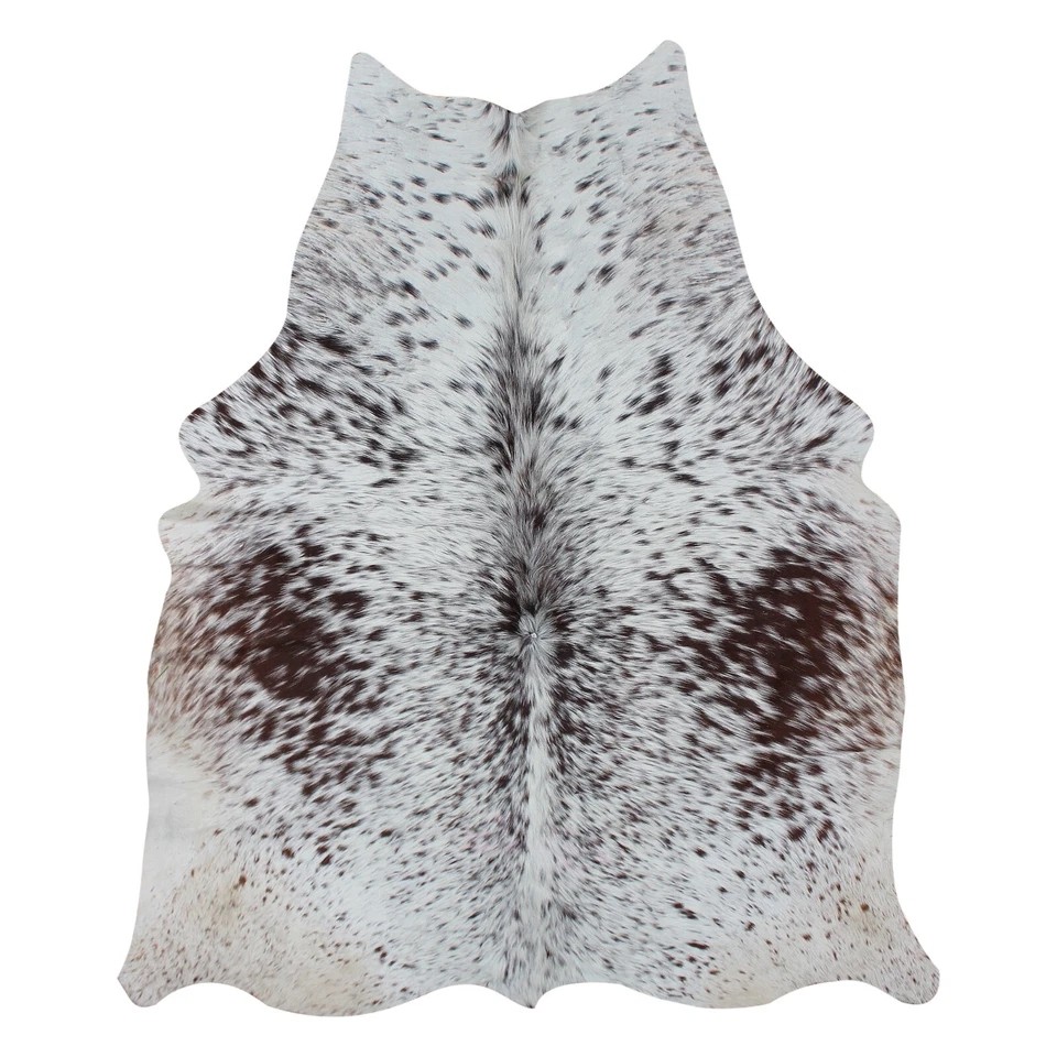 100% Real Natural Rugs Area Cow Hair On Cowhide Skin Floor Rug 65"x58" CC-1271