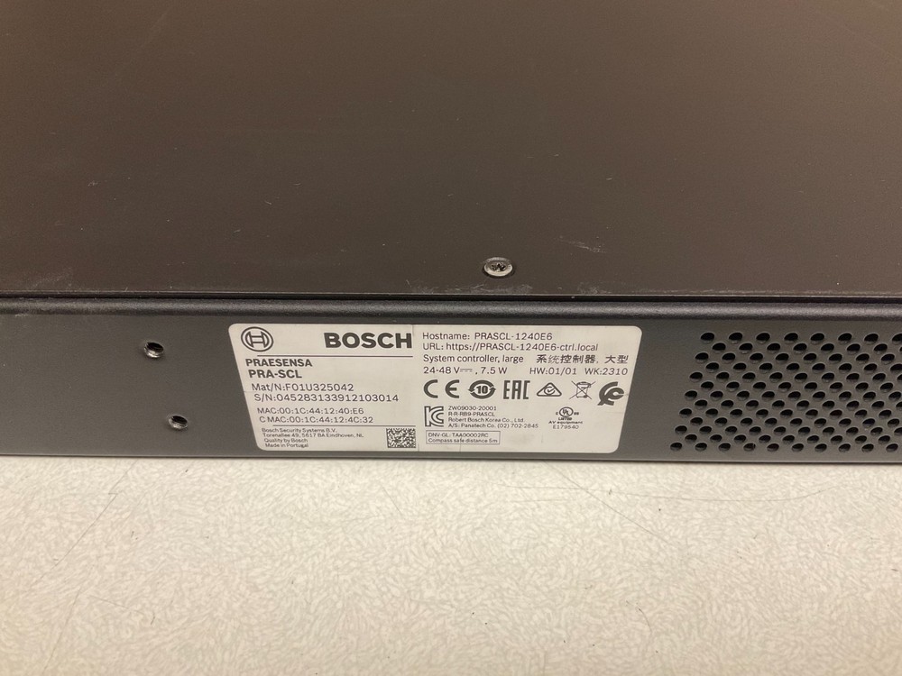 Bosch Praesensa PRA-SCL Large System Controller