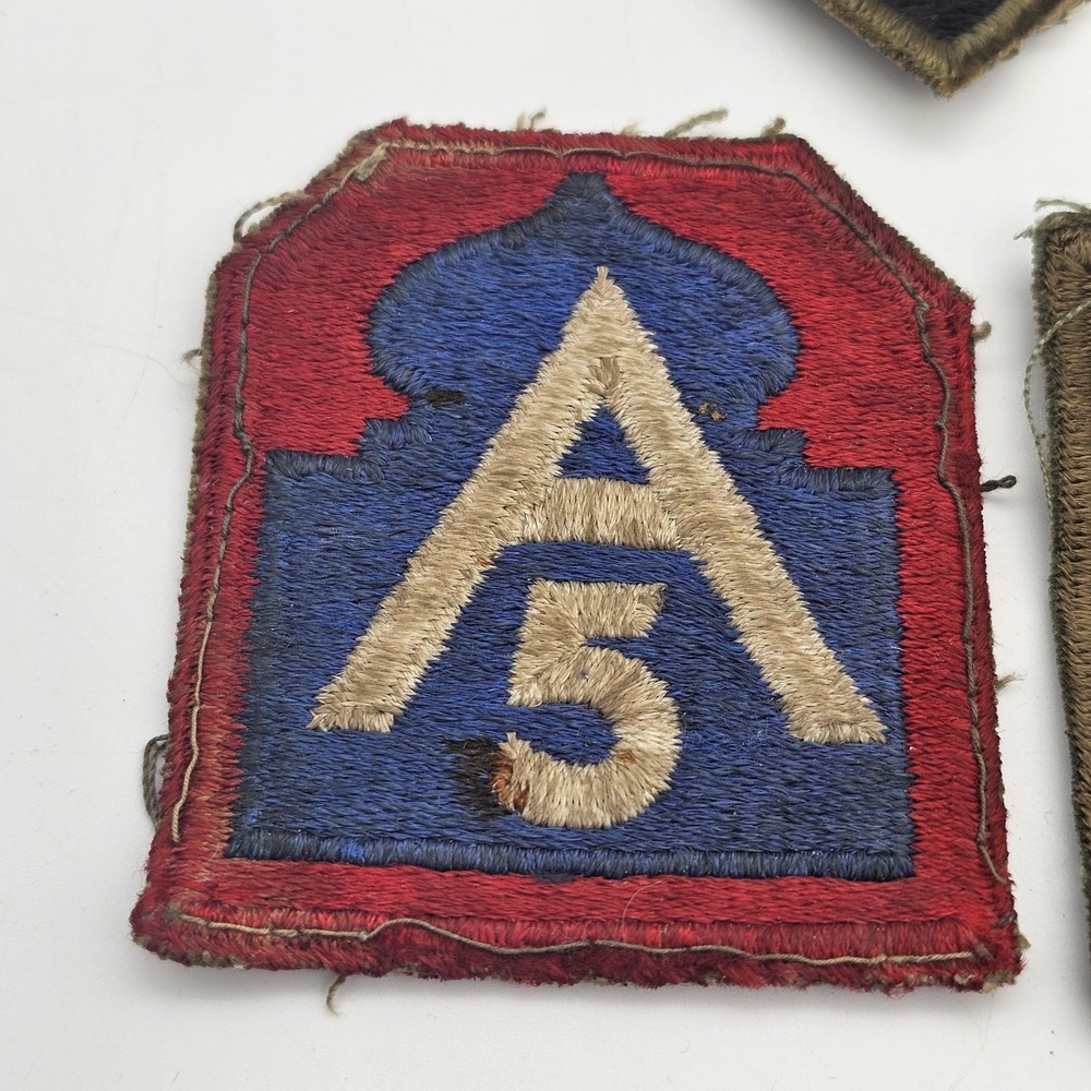 WW2 US Army Patch Lot