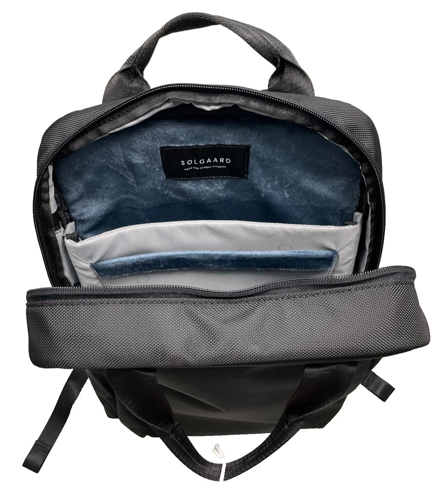 NEW Solgaard The Circular Backpack In Baltic Black