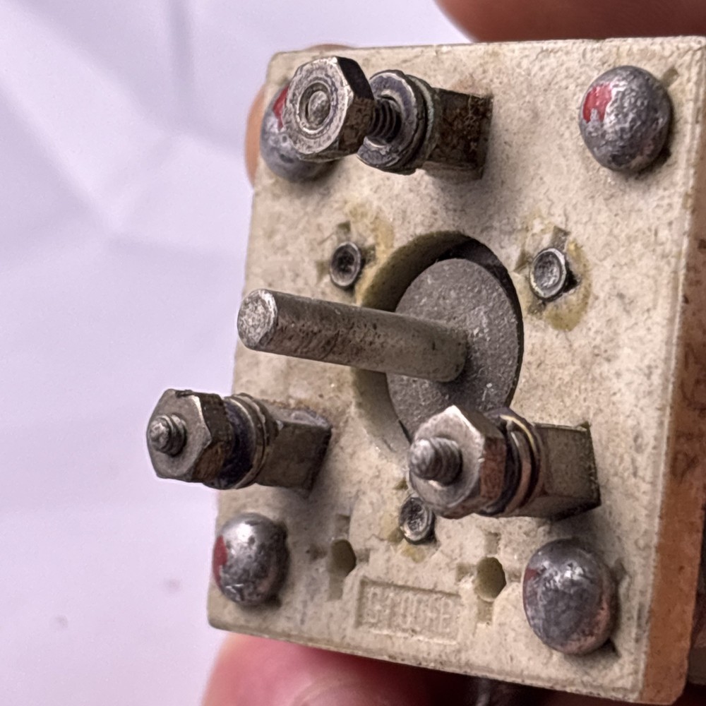 VTG Small Macor Air Variable Capacitor w 5/8" Shaft