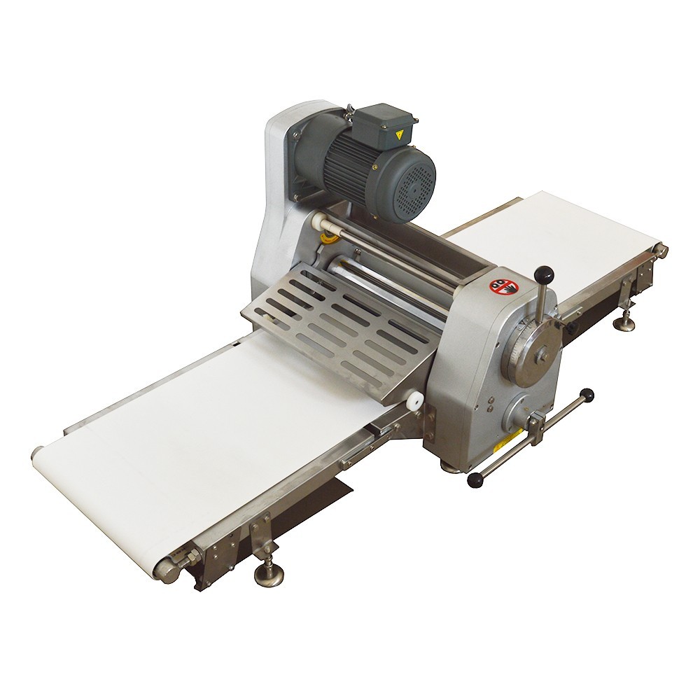 110V Dough Sheeter Puff Pastry Roller Desktop Foldable Pastry Laminator