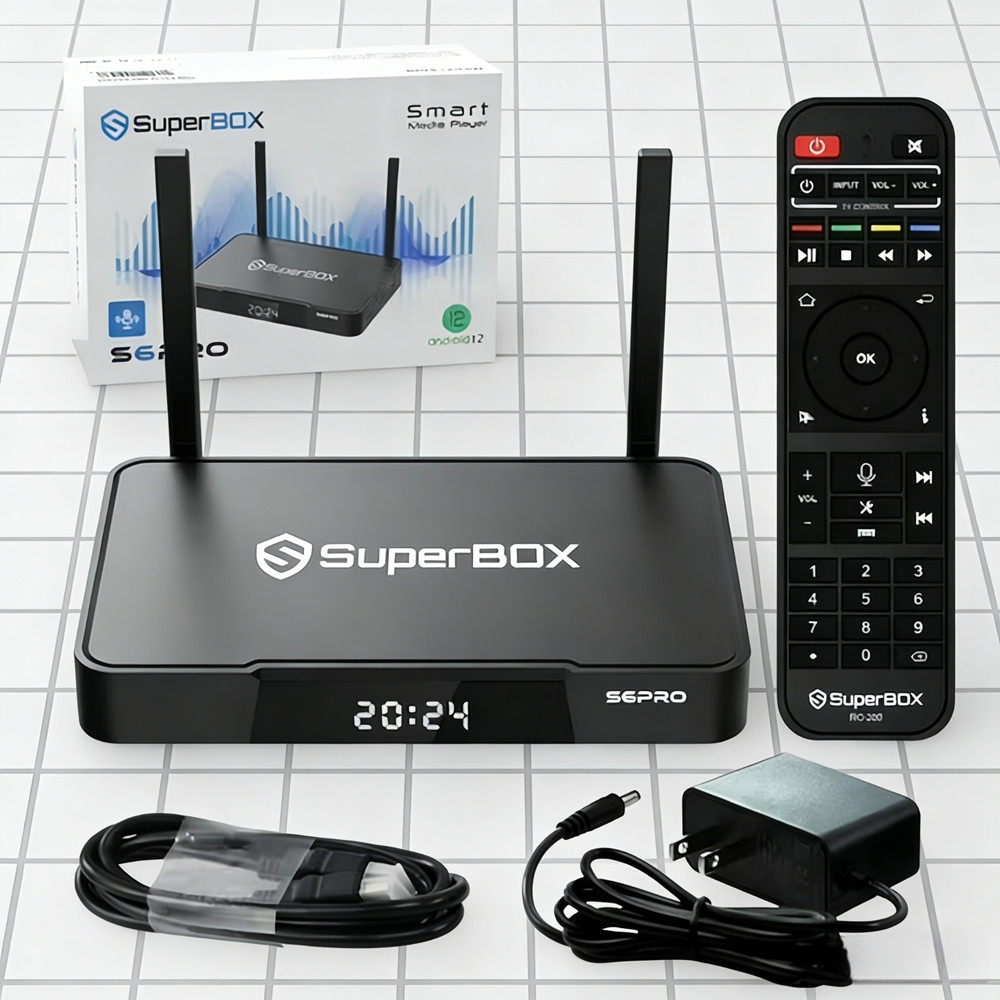 SuperBox S6 Pro Genuine | 24/7 Support | Same Day Dispatch This Week Only