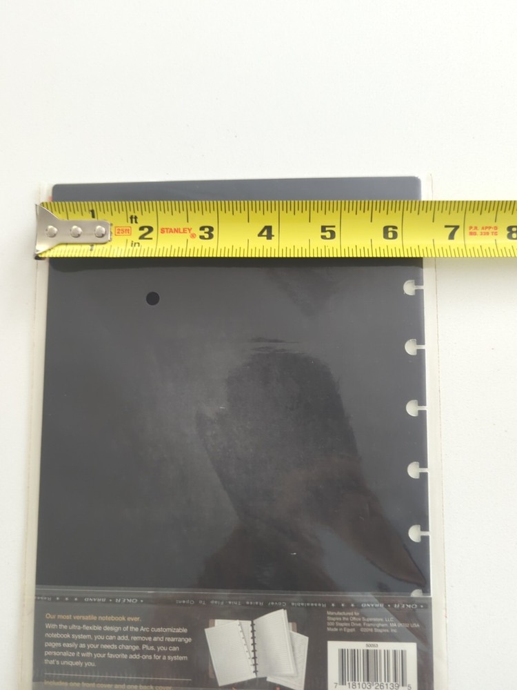 ARC Poly Cover Set 5005 Customizable Notebook System STOP DREAMING START Doing