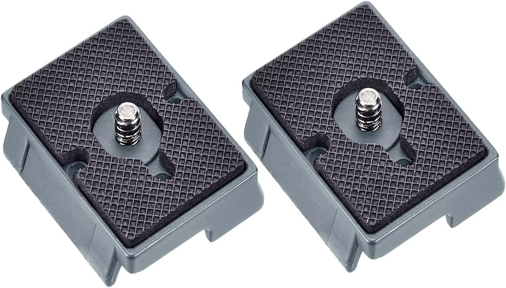 323 Quick Release Plate 1/4" Screw Tripod Camera Compatible for Grey