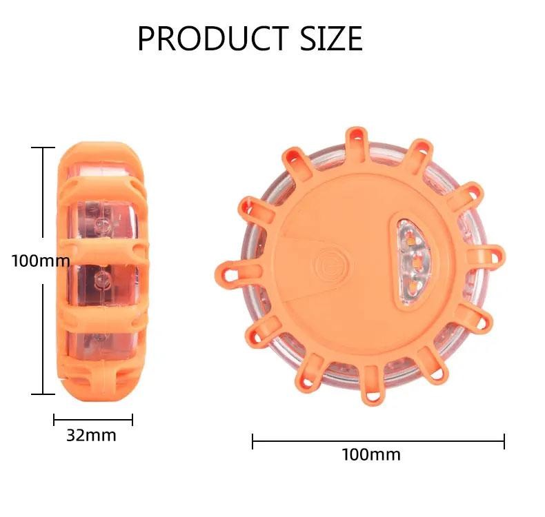 MAGNETIC CAR EMERGENCY LED STROBE LIGHT 9 SAVE MODE