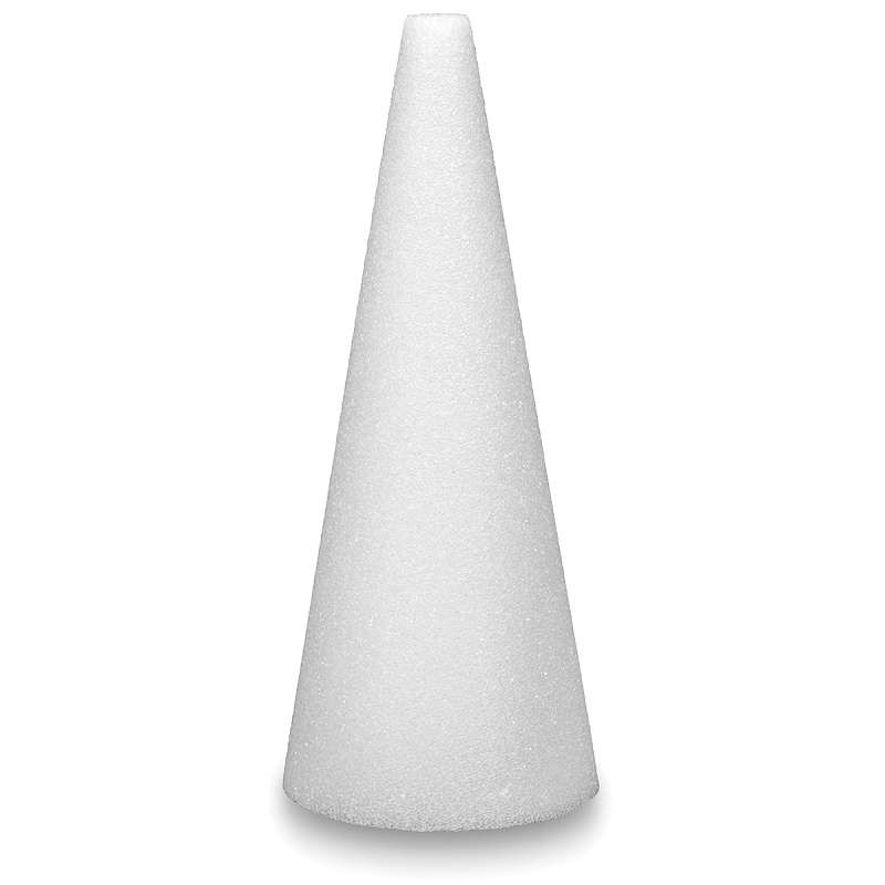 Styrofoam Cone 15"X4"