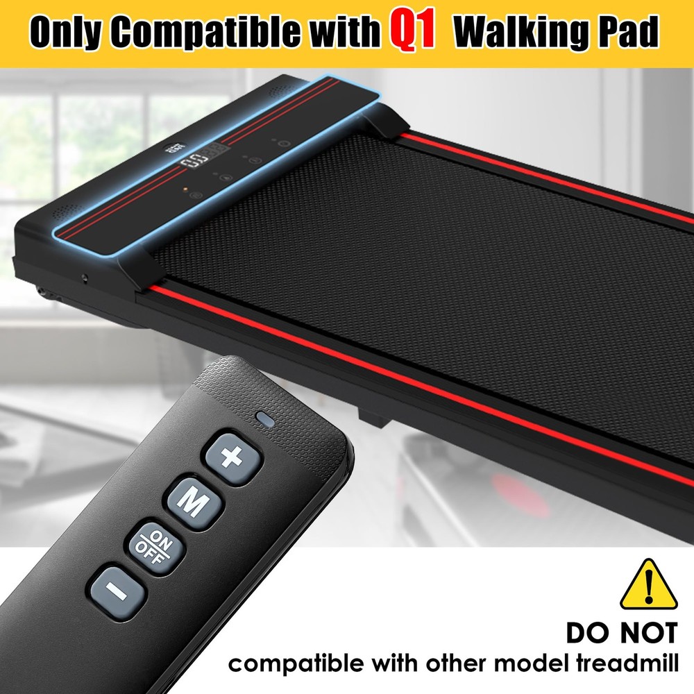 Treadmill Remote Control Replacement, Walking Pad Remote Replacement Only Com...