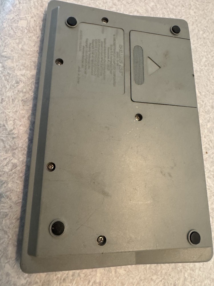 Franklin Computer Spelling Ace Linguistic Technology Model SA98 Tested & Working