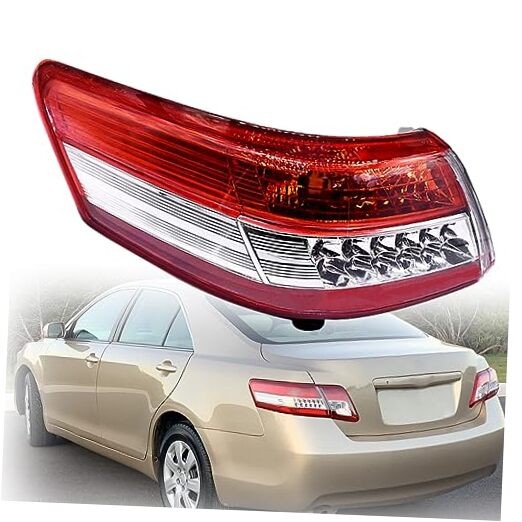 1-Pack Left Outer Rear Tail Light Assembly Replacement for Camry 2010-2011