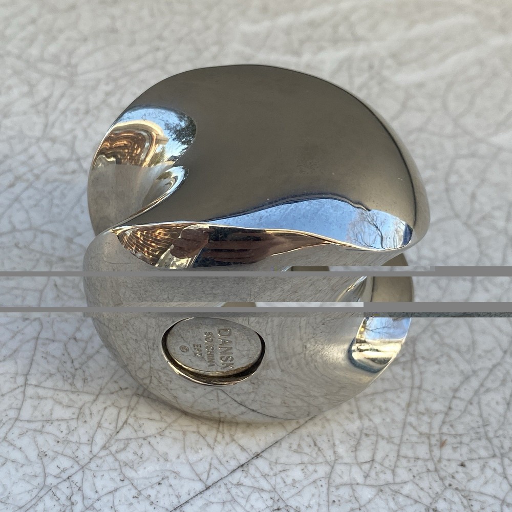 Dansk Otero Paperweight Silver plated