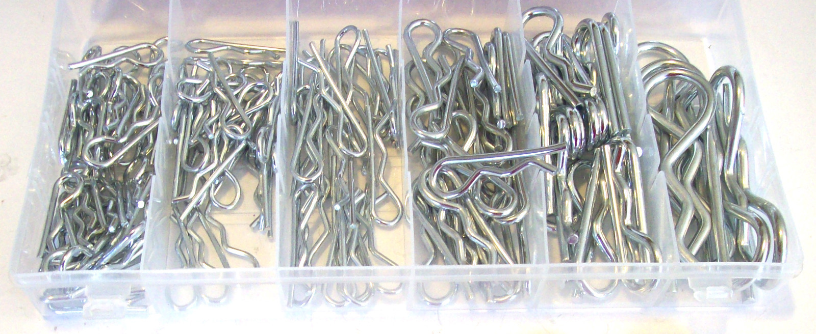 150pc R HITCH PIN TRACTOR CLIP ASSORTMENT