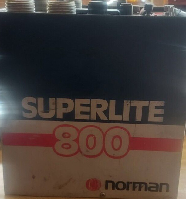 Norman superlite 800 Studio Power Pack &  EX Cords