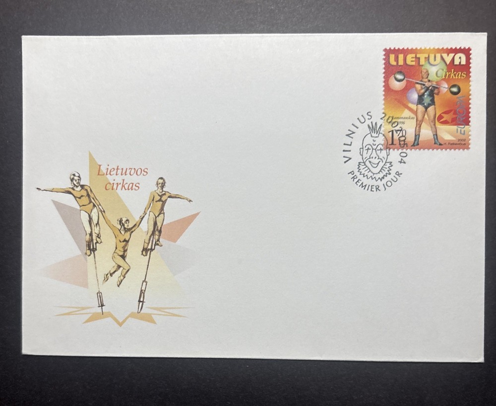 LITUANIA 2002 EUROPA CEPT BUSTA FDC