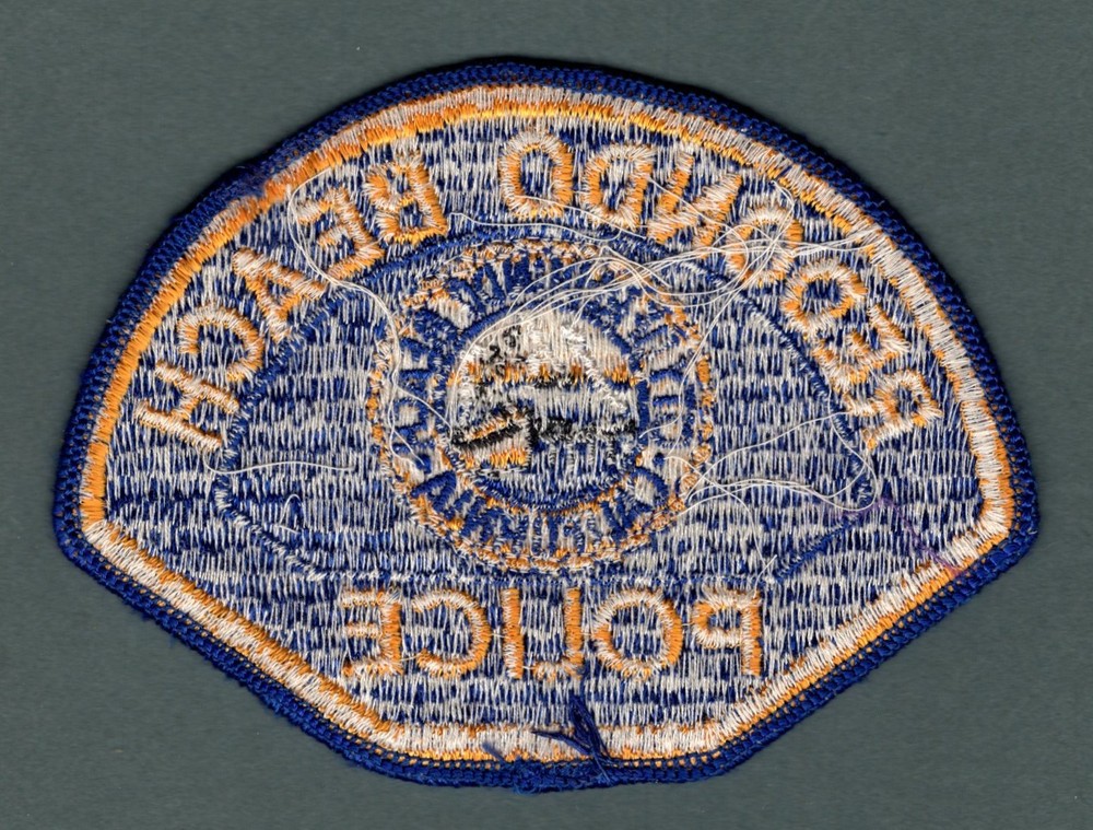 Redondo Beach California Police Patch