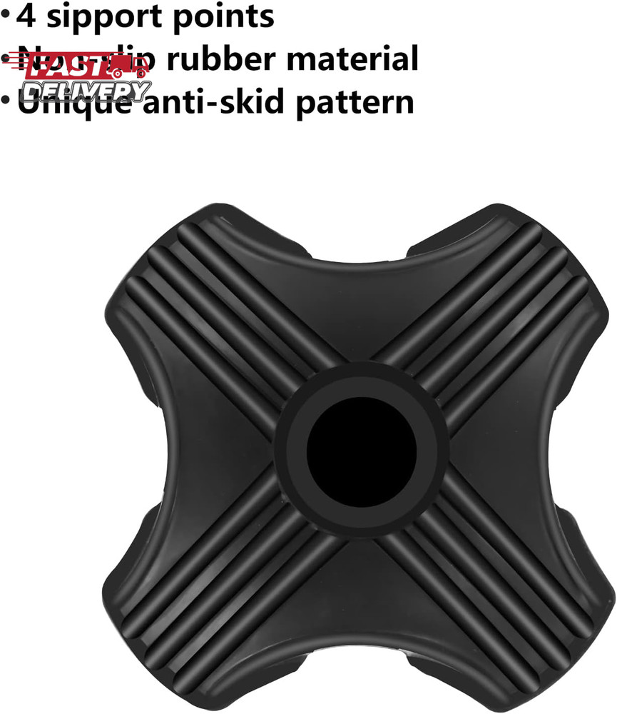 Walking Cane Tip | Self Standing, Quad Replacement for Walking Cane (3/4Inch) |