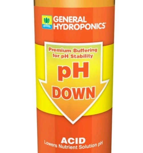 General Hydroponics Ph Down 30mL only