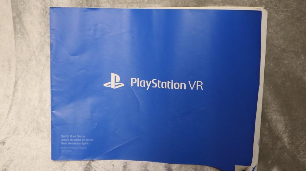 Sony Playstation 4 PS4 VR PSVR Headset and processor unit(NO CAMERA/CONTROLLERS)