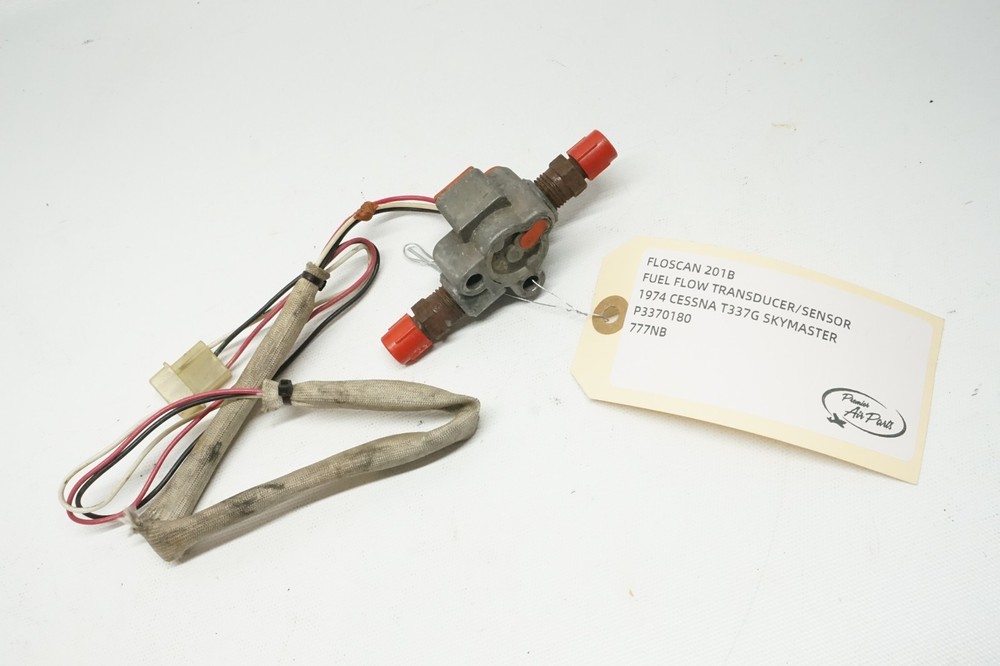 Fuel Flow Transducer Sensor, P/N: FLOSCAN 201B