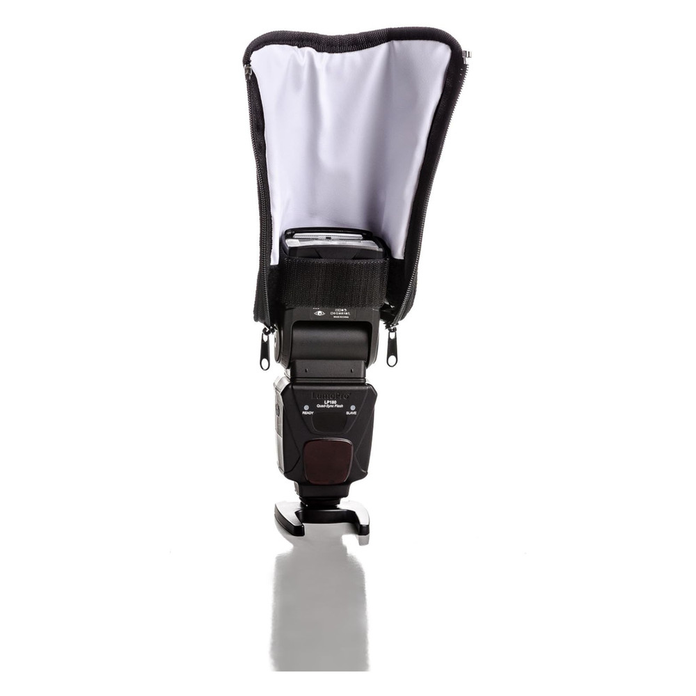 LumoPro Lightswitch Speedlight Case and Modifier, Durable Construction, Black