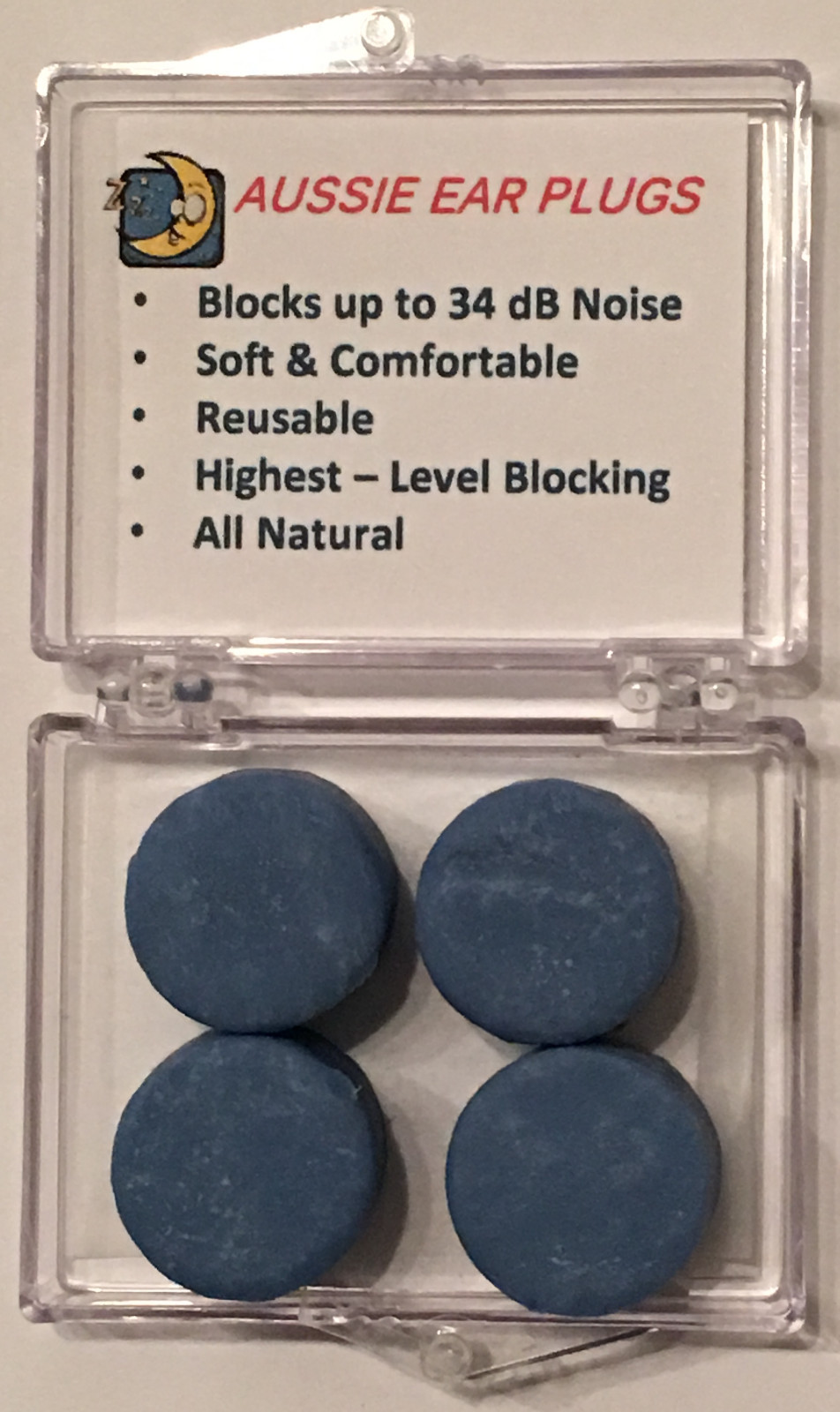 SNORING - Ear Plugs - Custom Moulded (2 PAIRS) 34 dB Sleep Noise Block TRACKING