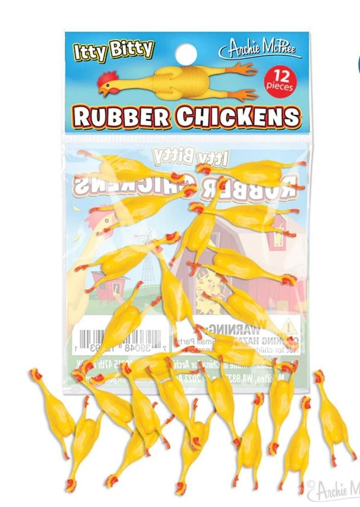 Itty Bitty Chickens (12 Piece Assortment)