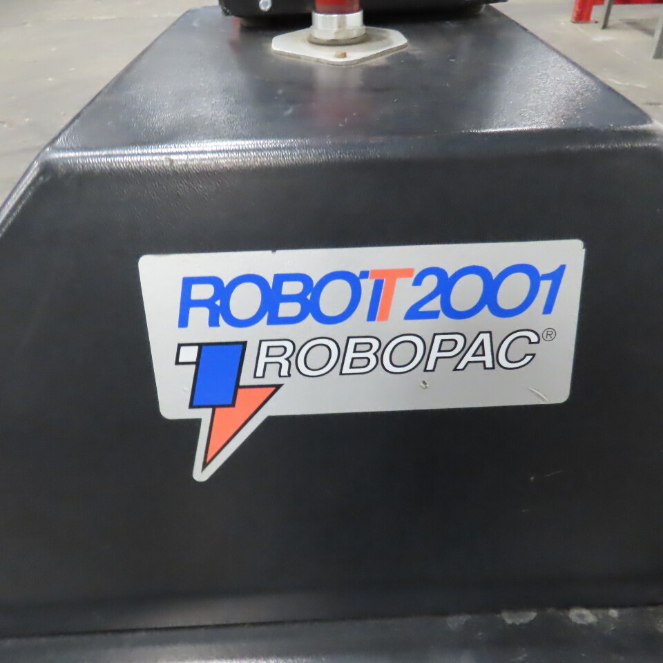 Robopac T/2001 Automatic Robot Pallet Stretch Wrapper Machine 76" H
