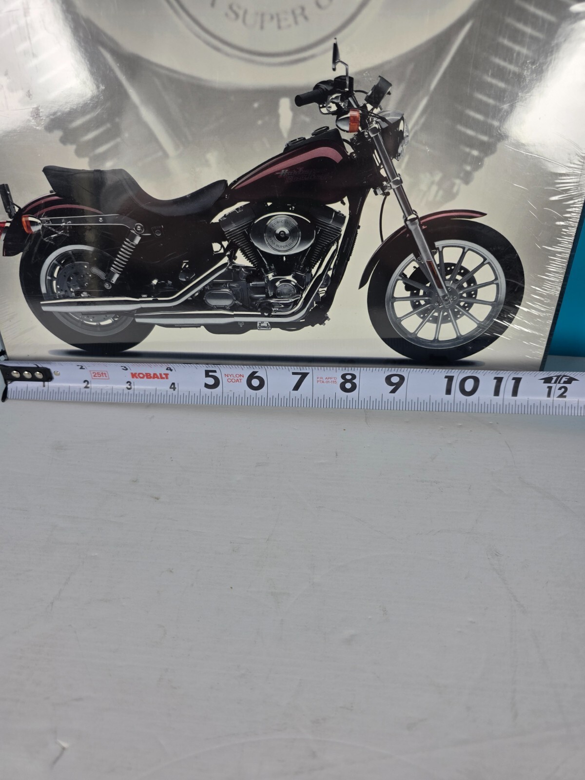 Harley Davidson FXD Dyna Super Glide Dealer Appreciation Wall Plaque