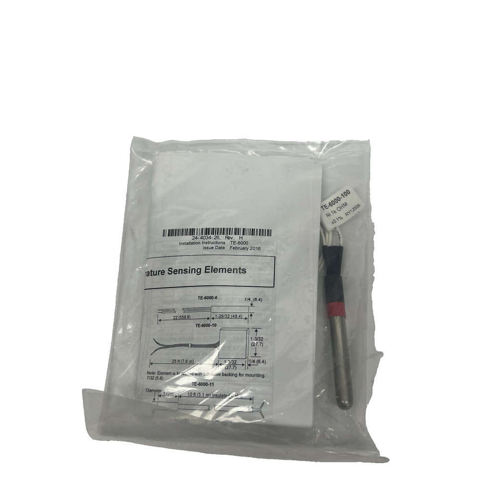 TE-6000-100  TEMPERATURE  SENSOR  FULL RANGE