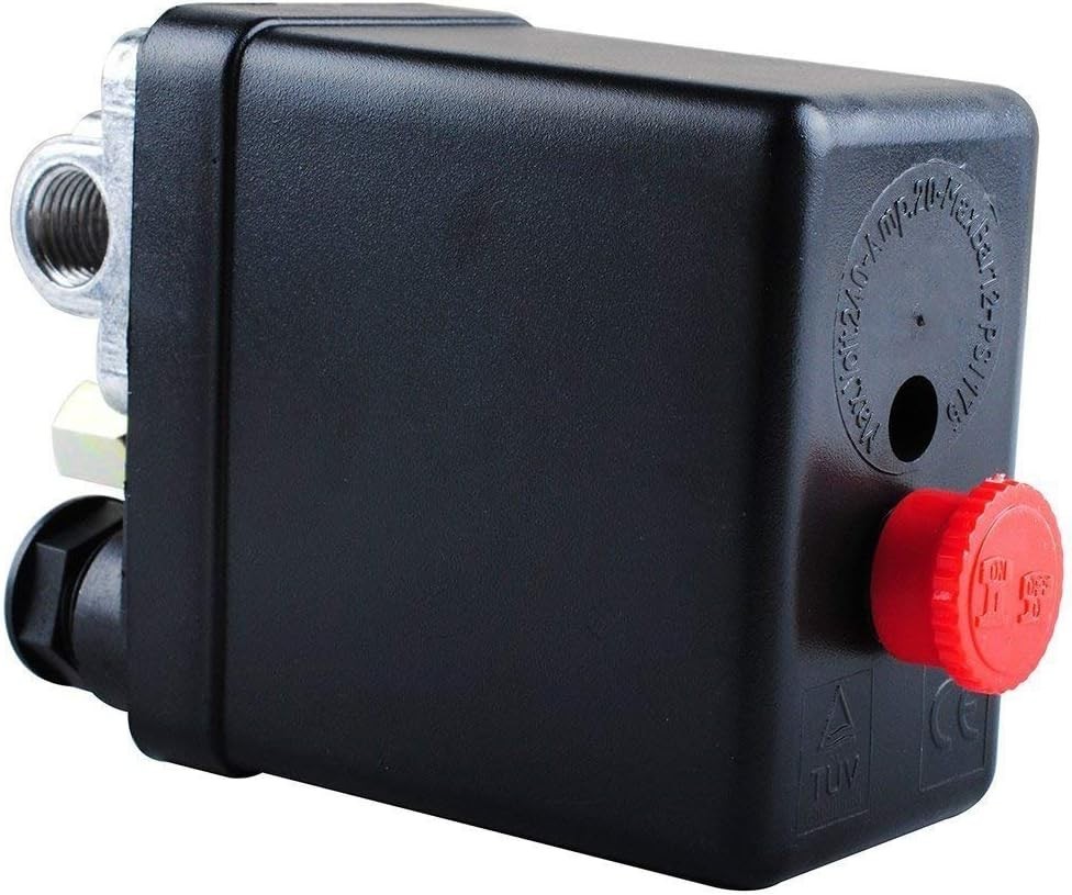Compact 90-120 PSI Air Compressor Pressure Switch Control Valve Replacement Part
