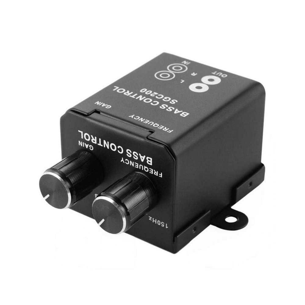 Car Bass Controller, Car Audio Amplifier Subwoofer Equalizer Crossover Volume...