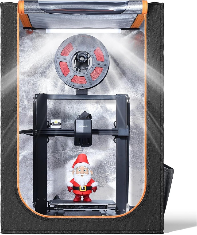 Fireproof 3D Printer Tent with LED Lighting - Upgrade Your Printing Experience