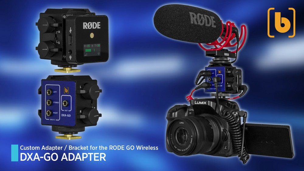 Beachtek DXA-GO Adapter/Bracket for the RODE GO Wireless