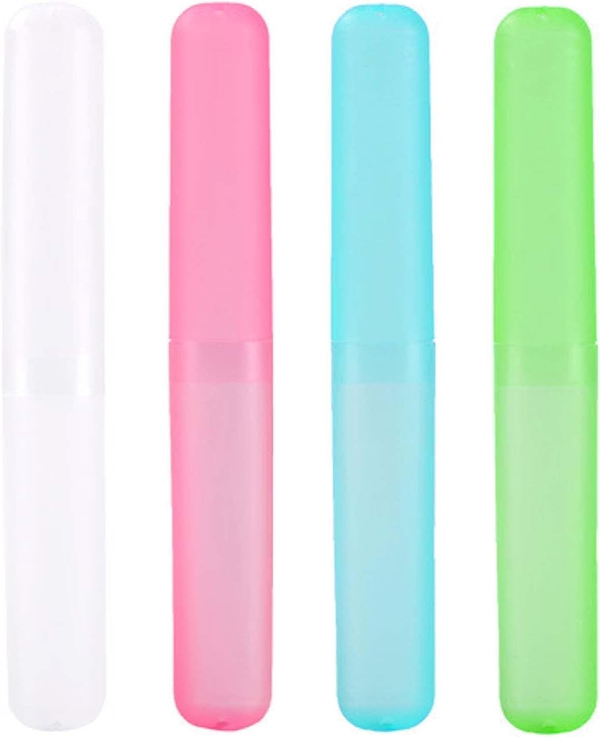 12 Pack Toothbrush Cases Holder for Travel,Bathroom,School, Toothbrush Container