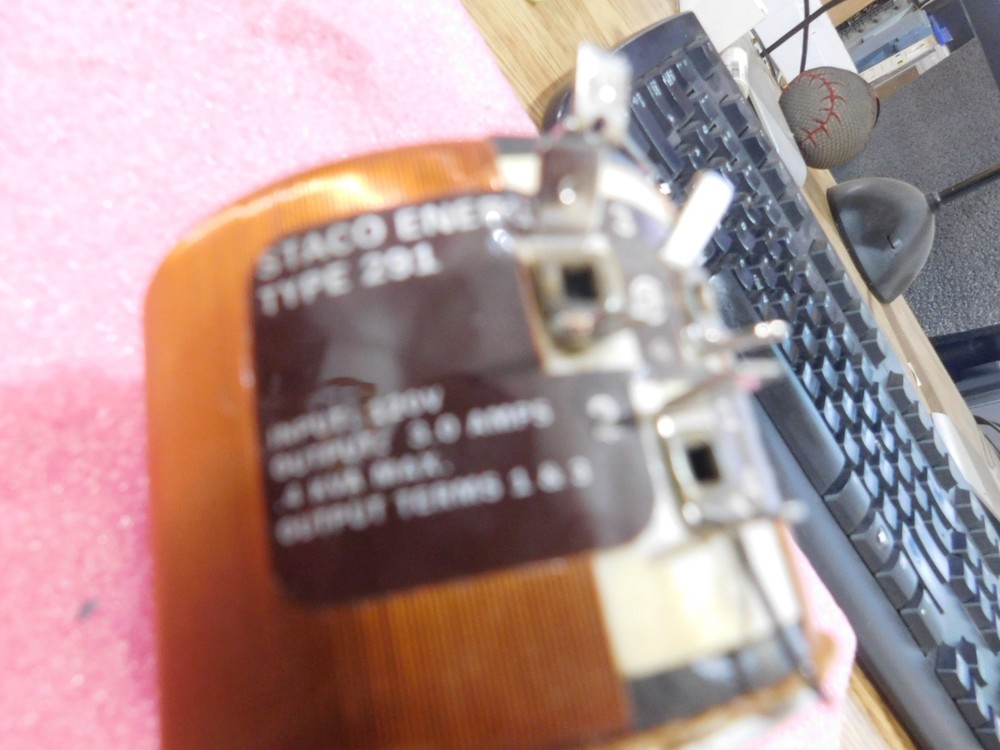 Staco Energy Model: 291 Variable Transformer.
