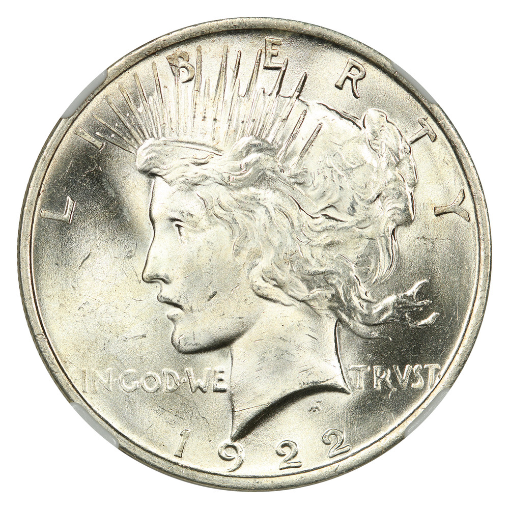 1922 $1 NGC MS64 - Peace Dollar