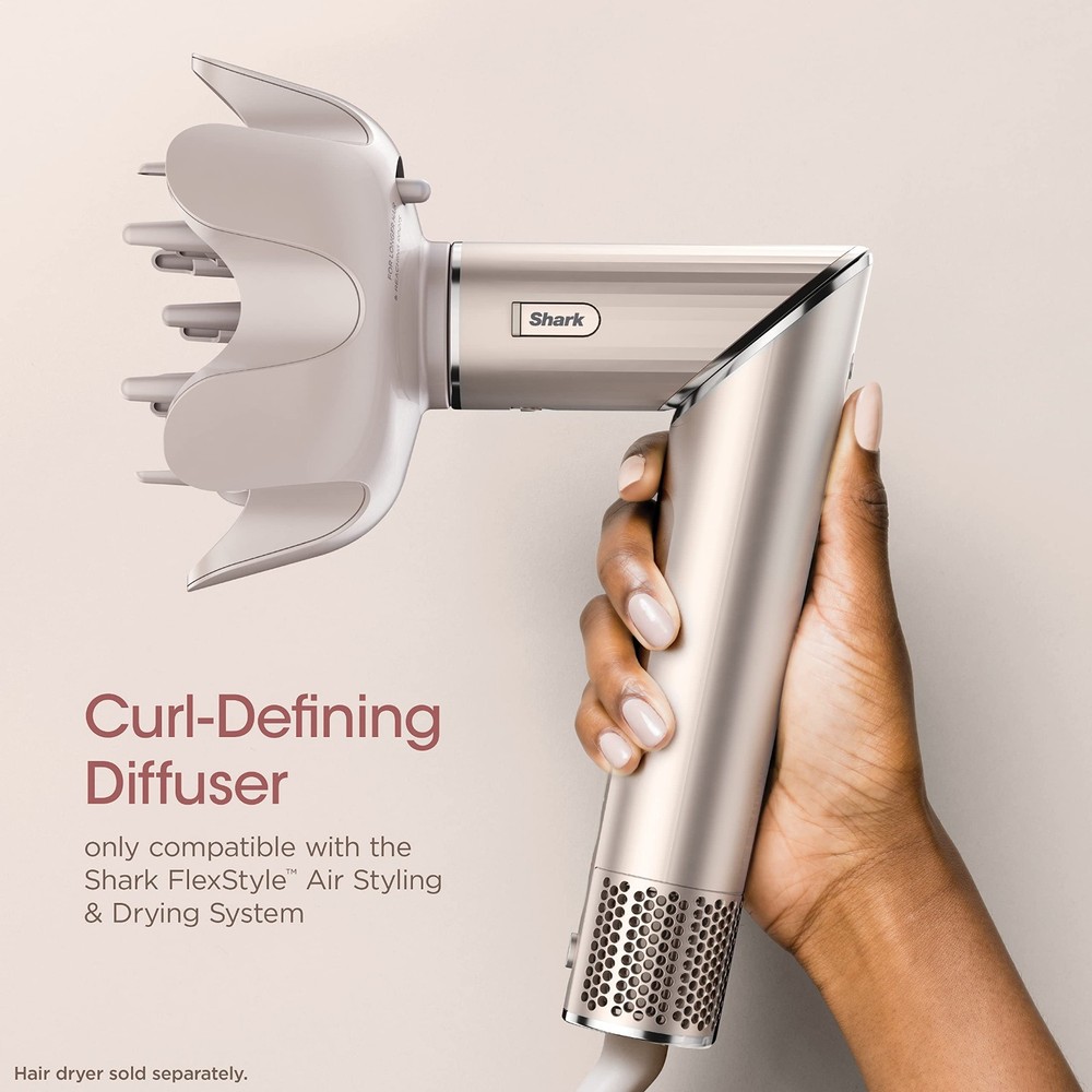Shark XSKHD4DA FlexStyle Curl-Defining Diffuser, Attachment for Shark FlexStyle