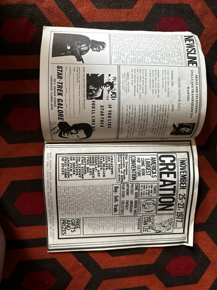 Creation Times Magazines 1977 Vintage