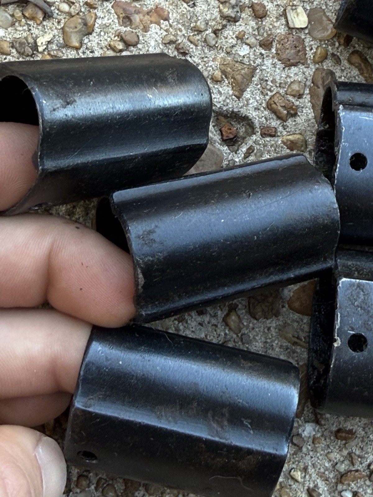 Original WW2 German K98 Mauser Stock Milled Front Barrel Band - Unnumbered