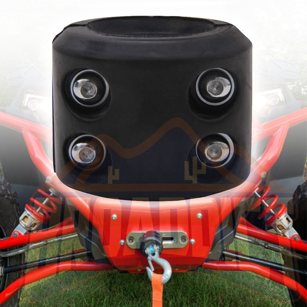 Winch Stopper Stop Rubber Heavy Duty Cable Line  Waterproof Rope Hook ATV UTV