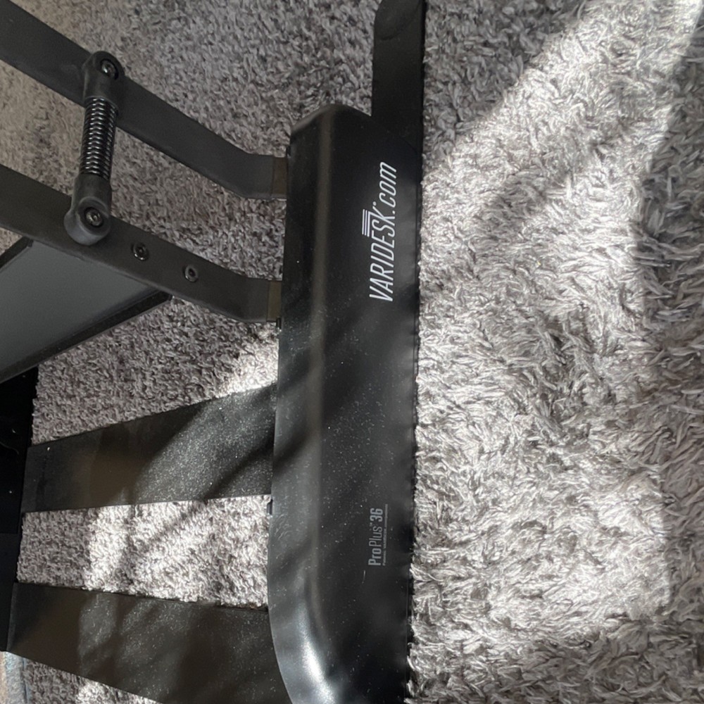 VARIDESK Pro Plus 36 Adjustable Height Rectangle Desk Converter 36in