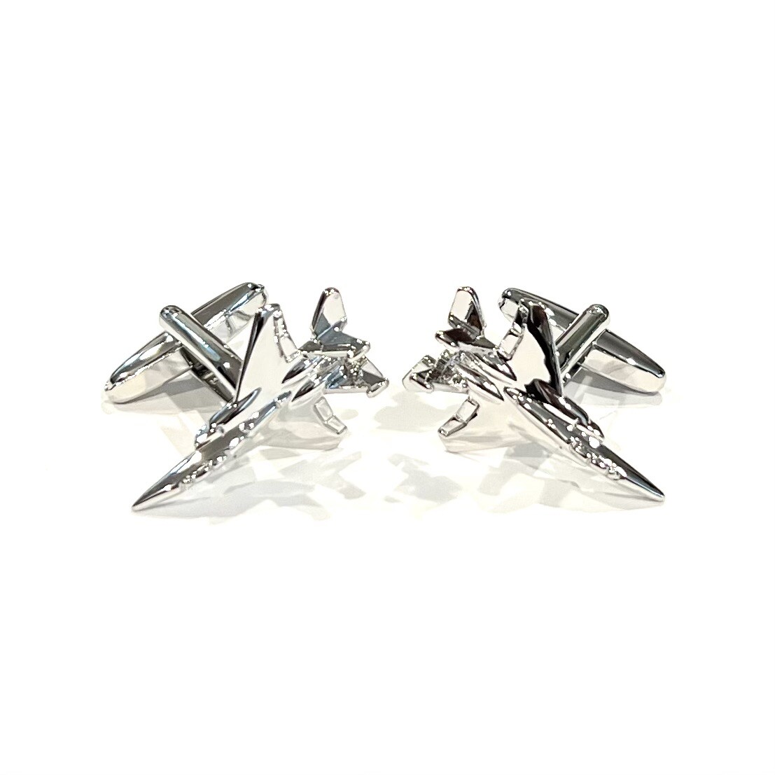 Aircraft Plane F-15 Fighter Eagle Men Birthday Father’s Day Gift Cufflinks