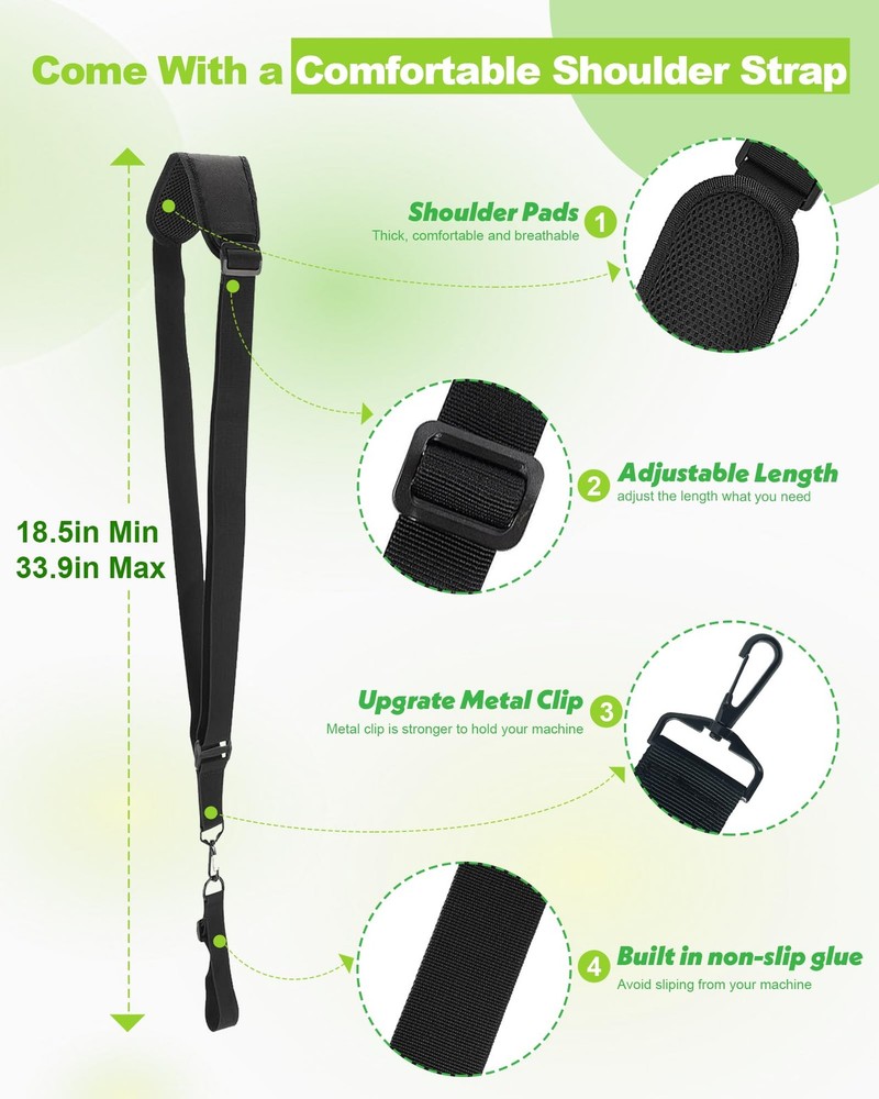 NFie Upgraded Weed Eater Handle, String Trimmer Handle Extension Back Saver, ...