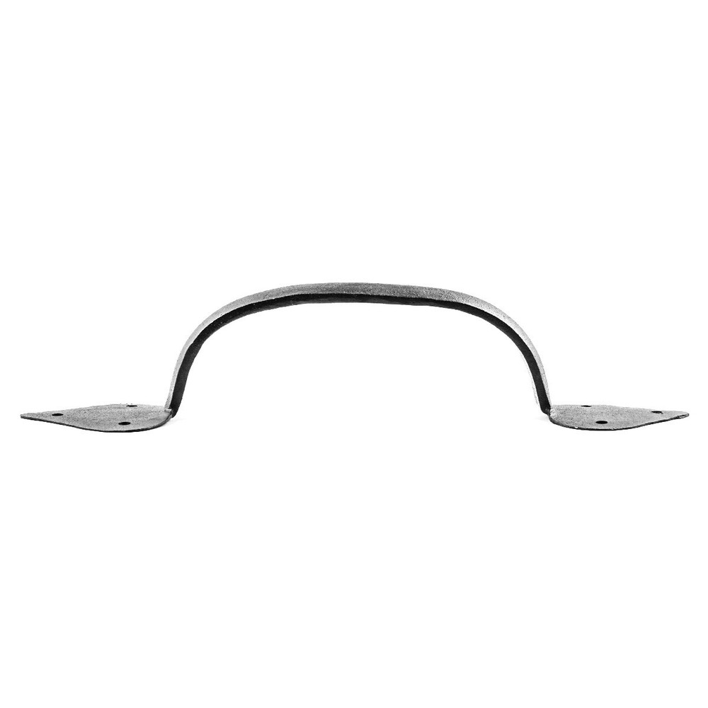 Black Door Pull Handle Wrought Iron 10"H Drawer Pull Handle Renovators Supply