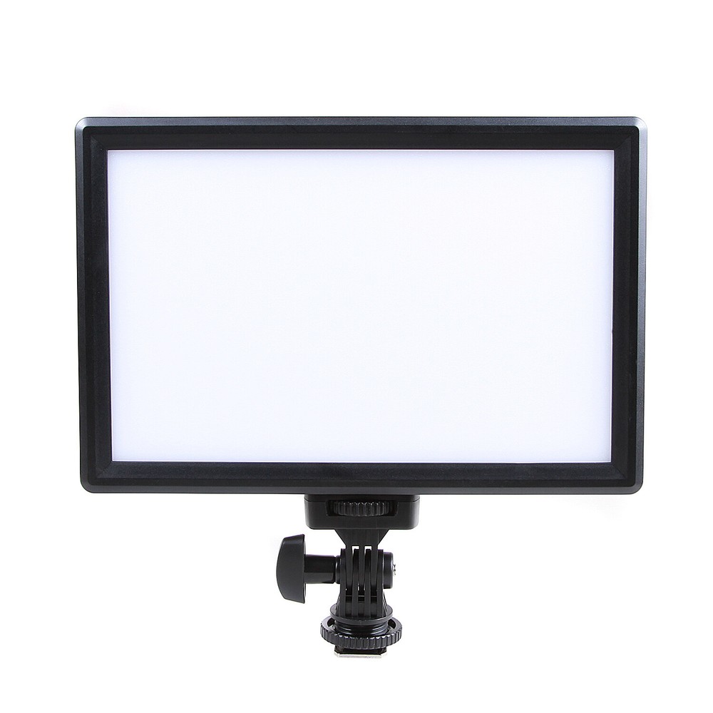 Photography Flat Panel Soft light Studio Video Light Lamp w/ EU cable 10W 600LUX